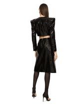 Alligator-print midi skirt -  | Dolce & Gabbana