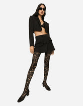 Twill mini wrap skirt -  | Dolce &amp; Gabbana