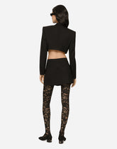 Twill mini wrap skirt -  | Dolce &amp; Gabbana