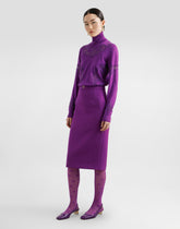 Wool crepe sheath skirt -  | Dolce &amp; Gabbana