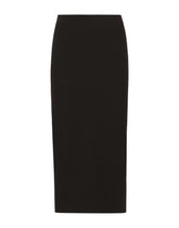Straight-cut jersey midi skirt -  | Dolce &amp; Gabbana