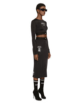 DGVIB3 spandex jersey pencil skirt -  | Dolce & Gabbana