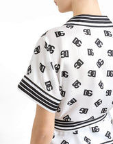 DG all-over print silk twill shirt -  | Dolce &amp; Gabbana
