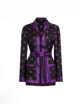 DG all-over print silk twill vanity shirt -  | Dolce &amp; Gabbana
