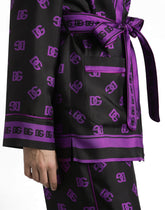 DG all-over print silk twill vanity shirt -  | Dolce &amp; Gabbana