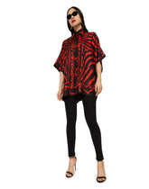 Zebra and leopard-print twill shirt -  | Dolce & Gabbana