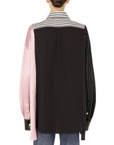 Mixed-fabric shirt -  | Dolce &amp; Gabbana
