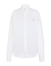 Cotton shirt with DG logo -  | Dolce &amp; Gabbana