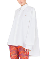 Cotton shirt with DG logo -  | Dolce &amp; Gabbana