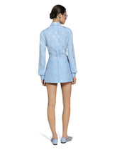 Silk jacquard shirt with all-over DG logo -  | Dolce &amp; Gabbana