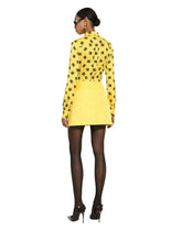 Charmeuse shirt with all-over DG logo print -  | Dolce &amp; Gabbana