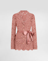 Floral lace vanity shirt -  | Dolce &amp; Gabbana
