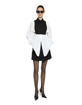 Cotton shirt with contrasting placket -  | Dolce &amp; Gabbana