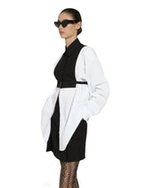 Cotton shirt with contrasting placket -  | Dolce &amp; Gabbana
