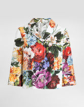 Flower-bouquet print poplin shirt -  | Dolce &amp; Gabbana
