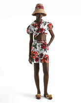 Flower-print poplin shirt -  | Dolce &amp; Gabbana