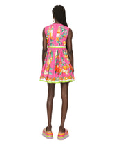 Short citrus-print poplin dress -  | Dolce & Gabbana