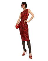 One-shoulder leopard-print jersey dress -  | Dolce &amp; Gabbana