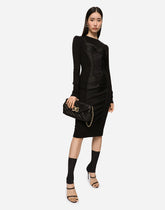 Jersey midi dress -  | Dolce &amp; Gabbana