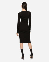 Jersey midi dress -  | Dolce &amp; Gabbana