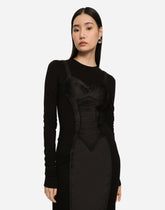 Jersey midi dress -  | Dolce &amp; Gabbana