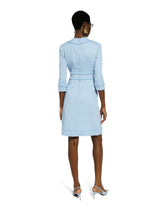 Raschel tweed A-line shirt dress -  | Dolce &amp; Gabbana
