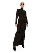 Long jersey Milano rib dress -  | Dolce &amp; Gabbana