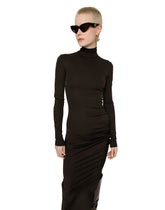 Long jersey Milano rib dress -  | Dolce &amp; Gabbana