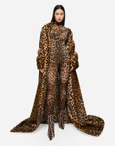 KIM DOLCE&amp;GABBANA Sheer leopard-print jumpsuit -  | Dolce &amp; Gabbana