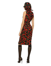 Cherry-print jersey midi dress -  | Dolce & Gabbana