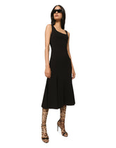 Calf-length cady dress -  | Dolce &amp; Gabbana