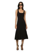 Calf-length cady dress -  | Dolce &amp; Gabbana