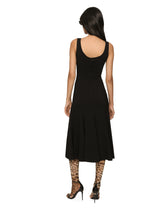 Calf-length cady dress -  | Dolce &amp; Gabbana