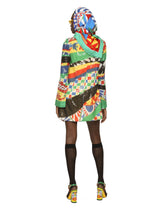 Short sequined Carretto-pattern A-line dress -  | Dolce & Gabbana