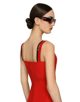 Short spandex jersey dress DGVIB3 -  | Dolce & Gabbana