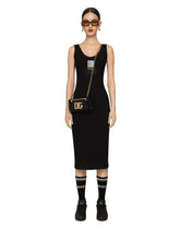 Sleeveless spandex jersey midi dress DGVIB3 -  | Dolce & Gabbana