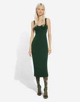 Charmeuse corset dress -  | Dolce & Gabbana