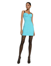 Raschel tweed corset minidress -  | Dolce &amp; Gabbana