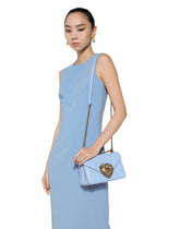 Wool crepe sheath longuette dress -  | Dolce &amp; Gabbana