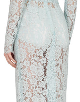 Lace midi dress -  | Dolce & Gabbana
