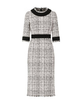 Tweed midi dress -  | Dolce & Gabbana