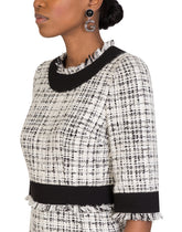 Tweed midi dress -  | Dolce & Gabbana