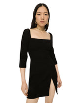 Short double crepe dress -  | Dolce & Gabbana