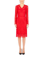 LACE MIDI DRESS -  | Dolce & Gabbana