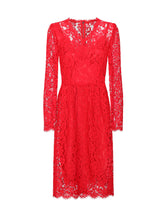 LACE MIDI DRESS -  | Dolce & Gabbana