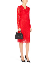 LACE MIDI DRESS -  | Dolce & Gabbana