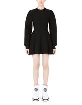 Technical jersey dress with bustier details -  | Dolce &amp; Gabbana