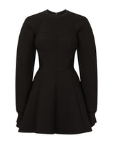 Technical jersey dress with bustier details -  | Dolce &amp; Gabbana