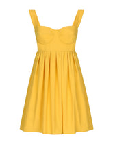 Short cotton corset dress -  | Dolce &amp; Gabbana