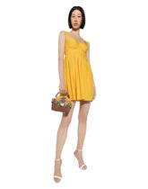 Short cotton corset dress -  | Dolce &amp; Gabbana
